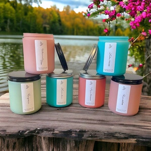 Handmade Soy Wax Candles, Choose Your Scent, Natural Candle Gifts, Eco-Friendly
