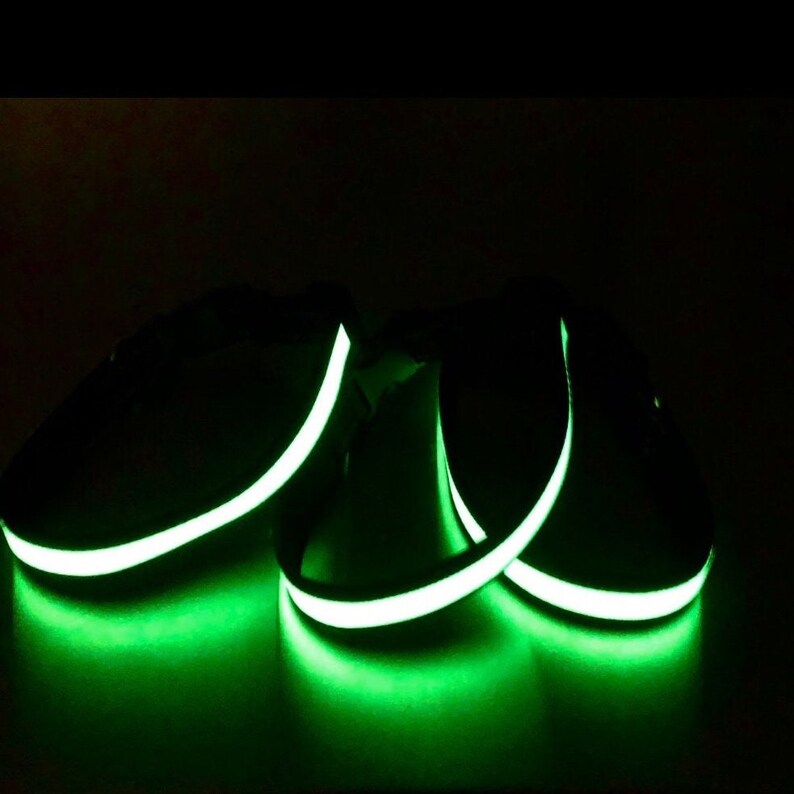 Uk’s Only Reflective & Glow in the Dark Dog Collar. No Charging. No