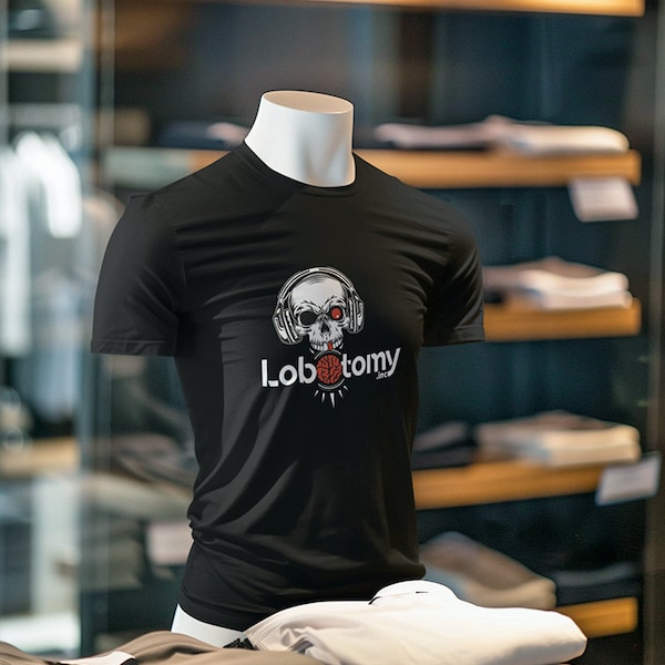 T-shirt unisexe classique LOBOTOMY Skull DJ
