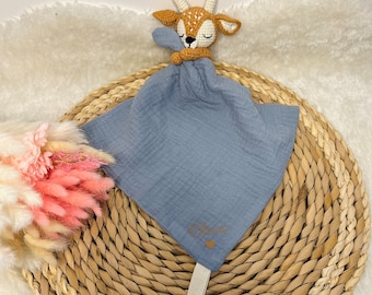 Personalized deer comforter