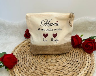 Trousse mamie et ses petits cœurs