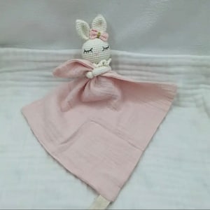 Personalized rabbit comforter