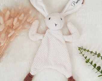 Personalized rabbit comforter