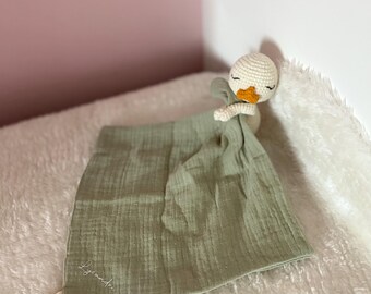 Doudou oie personnalisé