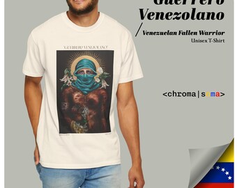 Venezuelan Fallen Warrior Unisex Tee | Political Art T-Shirt