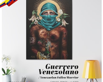 Fallen Warriors of Venezuela Canvas Print | Tribute Art