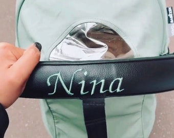 Personalized stroller cover