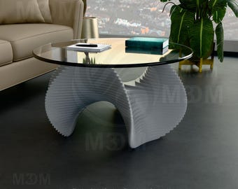 Parametric Style  Coffee Table-002 / CNC Router Files