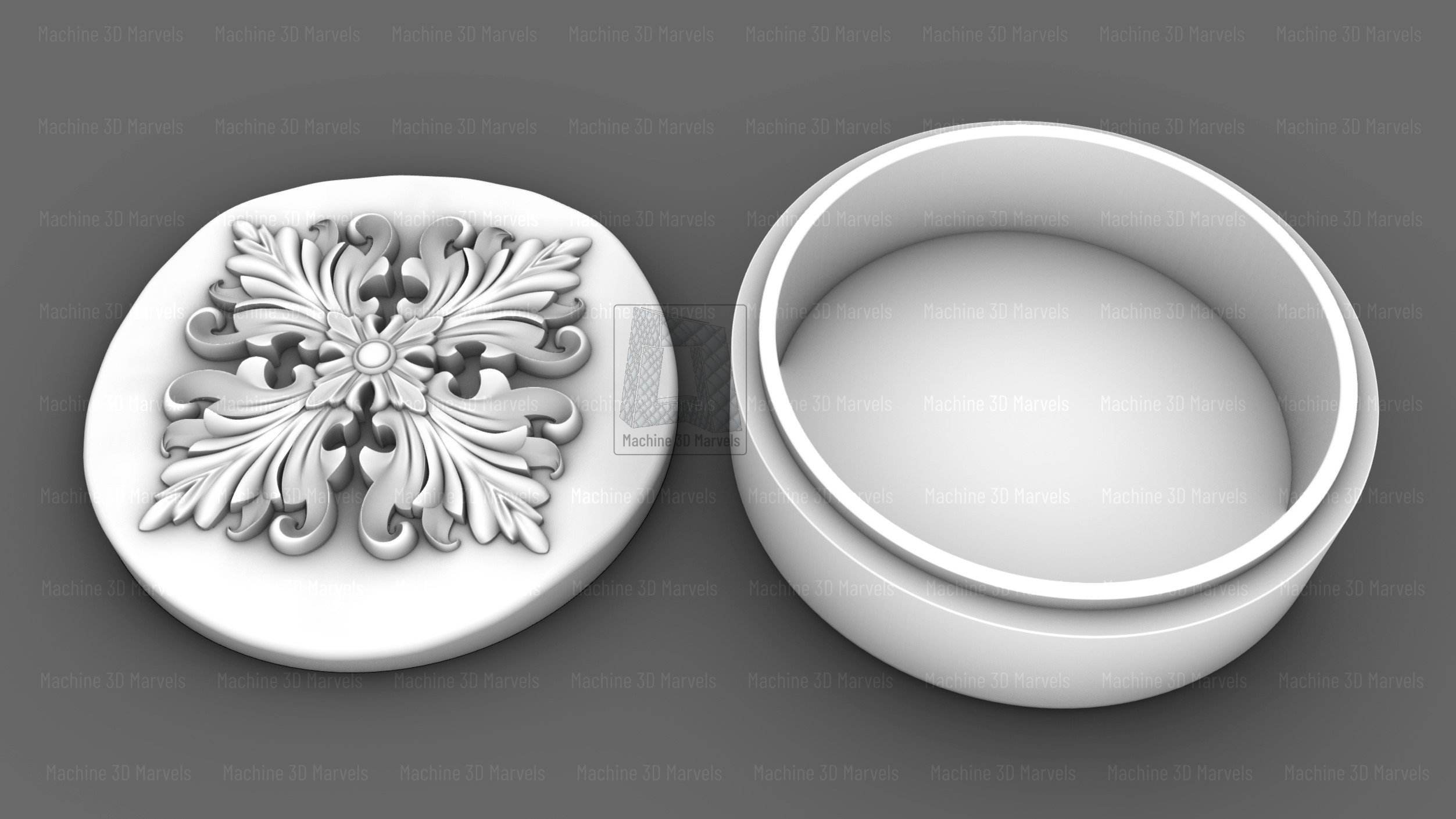 Cnc Router Files Locket Jewelry Box Pack V4 - CNC Router Files - Etsy