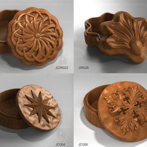 Jewelry Box Pack V4  - CNC Router Files