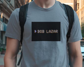 Bob Lazar UFO T-Shirt: Retro Area 51 Graphic Tee
