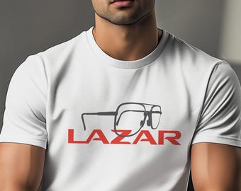 Bob Lazar Glasses T-Shirt - Area 51, UFO Conspiracy