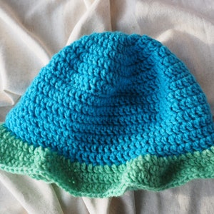 Handgehäkelter Sonnenhut, Sonnenhut, Sonnenhüte, crochet bucket hat, häkelhut, häkelhüte, crochet hat einfarbig