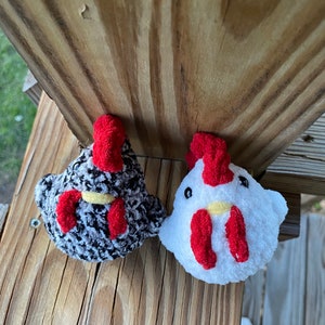 Handmade Crocheted Chicken
