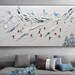 Original Ski Sport Painting on Canvas Custom Painting Texture Wall Art Personalized Gift Skier on Snowy Mountain Art White Snow Skiing Art