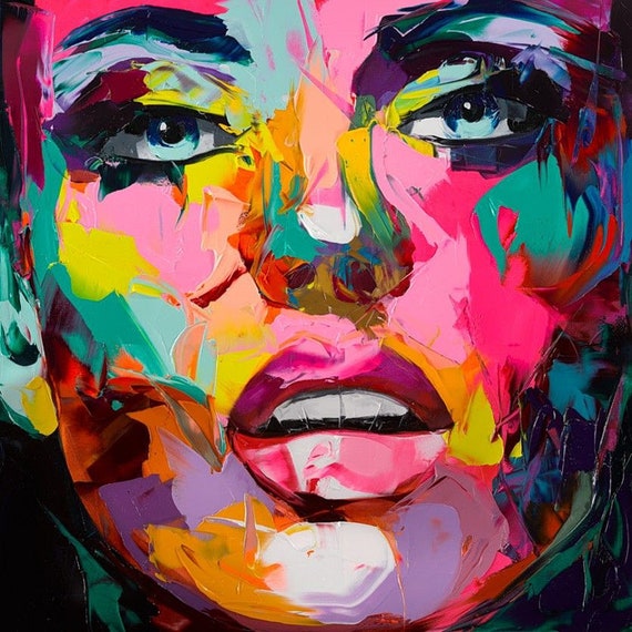 Original Limited Edition NIELLY, FRANCOISE. (1960). Gabriela
