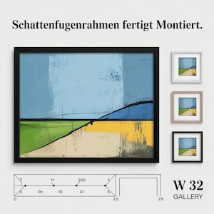 Floater frames, manufactures assembled floater frames for canvas, frames for canvas pictures/acrylic pictures/Alu Dibond up to 200cmx200 cm