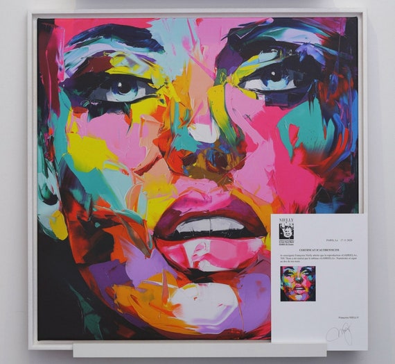Original Limited Edition NIELLY, FRANCOISE. (1960). Gabriela