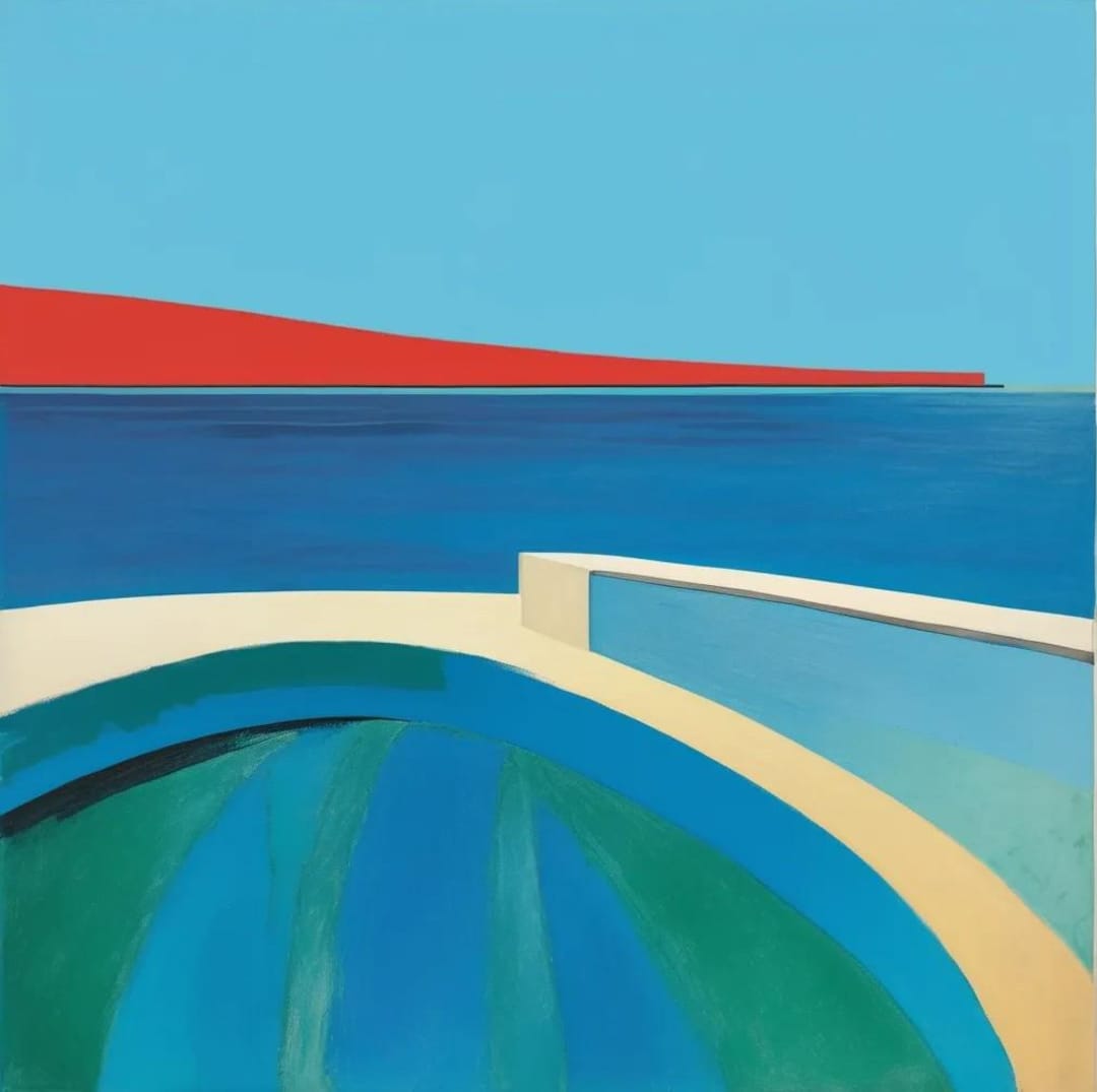 Art Deco Swimming Pool Sea View Minimalism Feb 08 Bauhaus/architecture