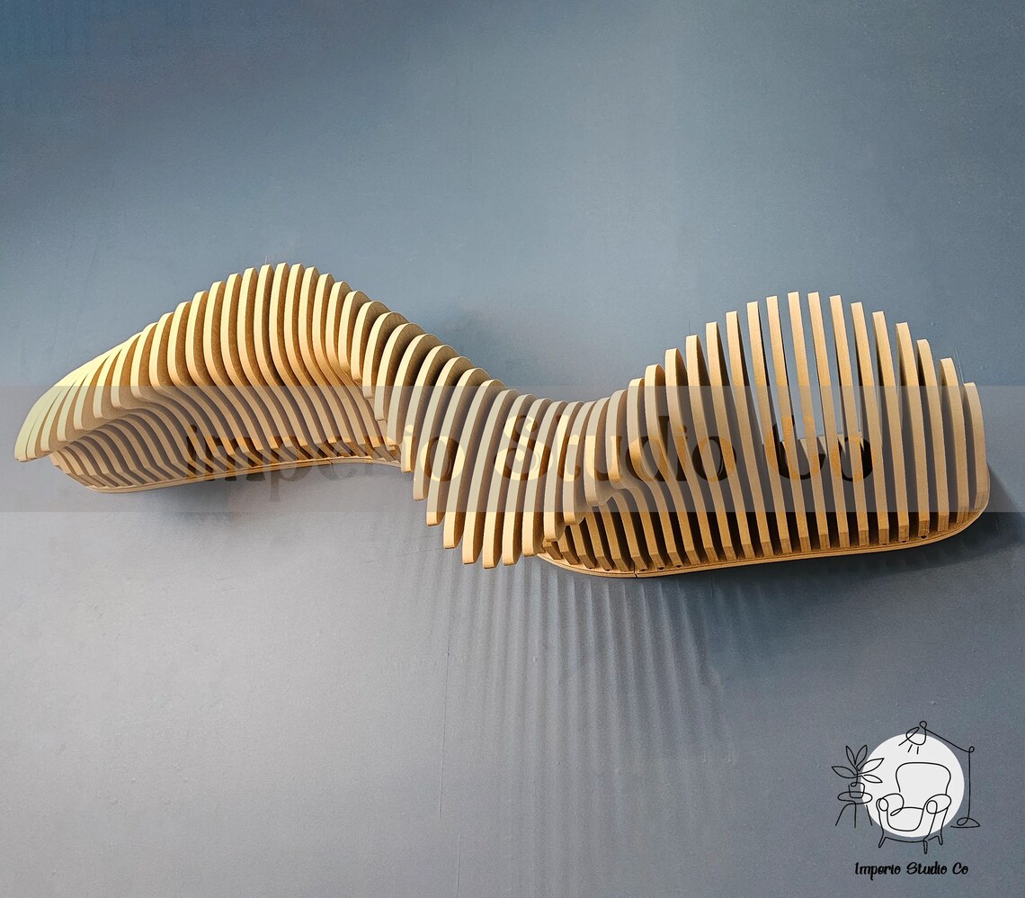 Parametric Shelf New Design Shelf Wood Wall Decor Art for Etsy