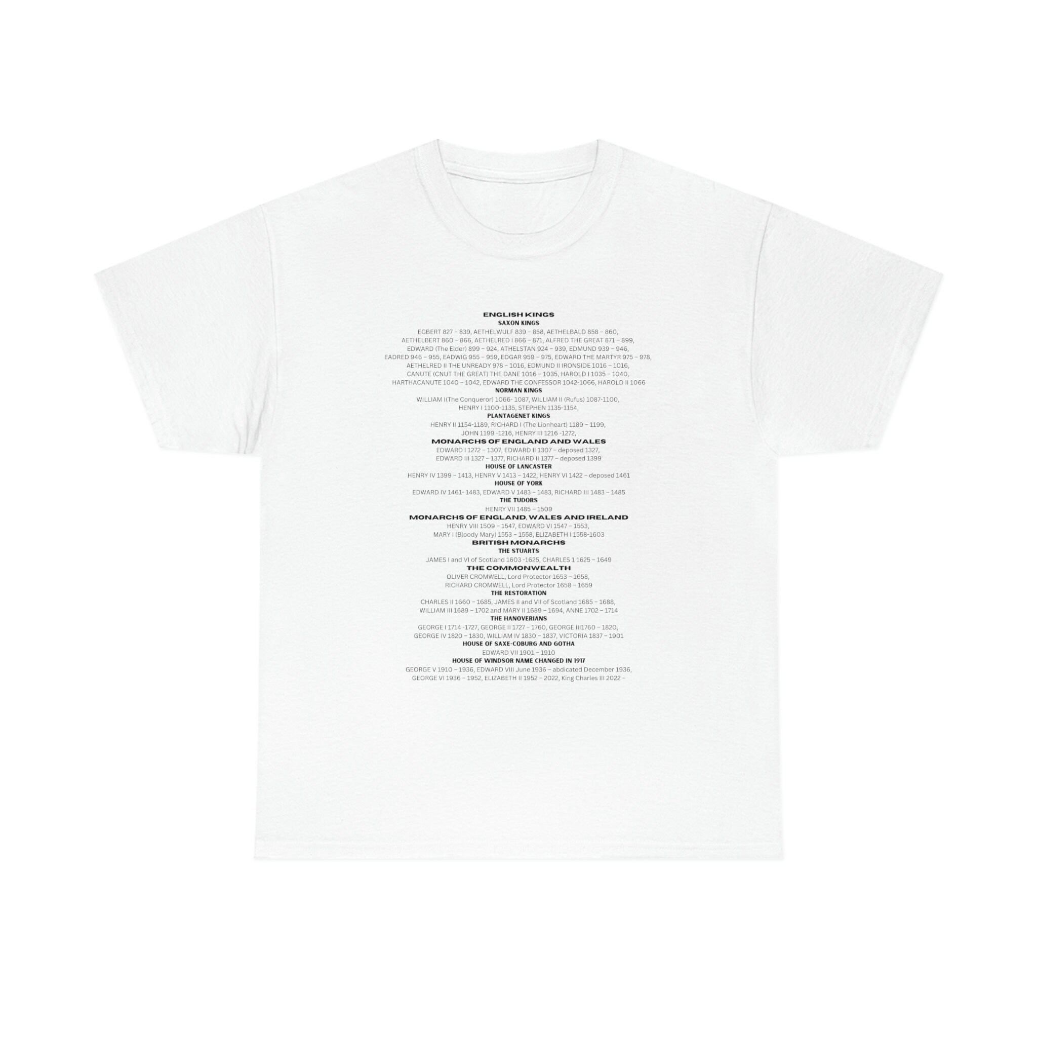 List Of English Kings Queens Showing British Wales Ireland Etsy List of english kings queens showing british wales ireland etsy