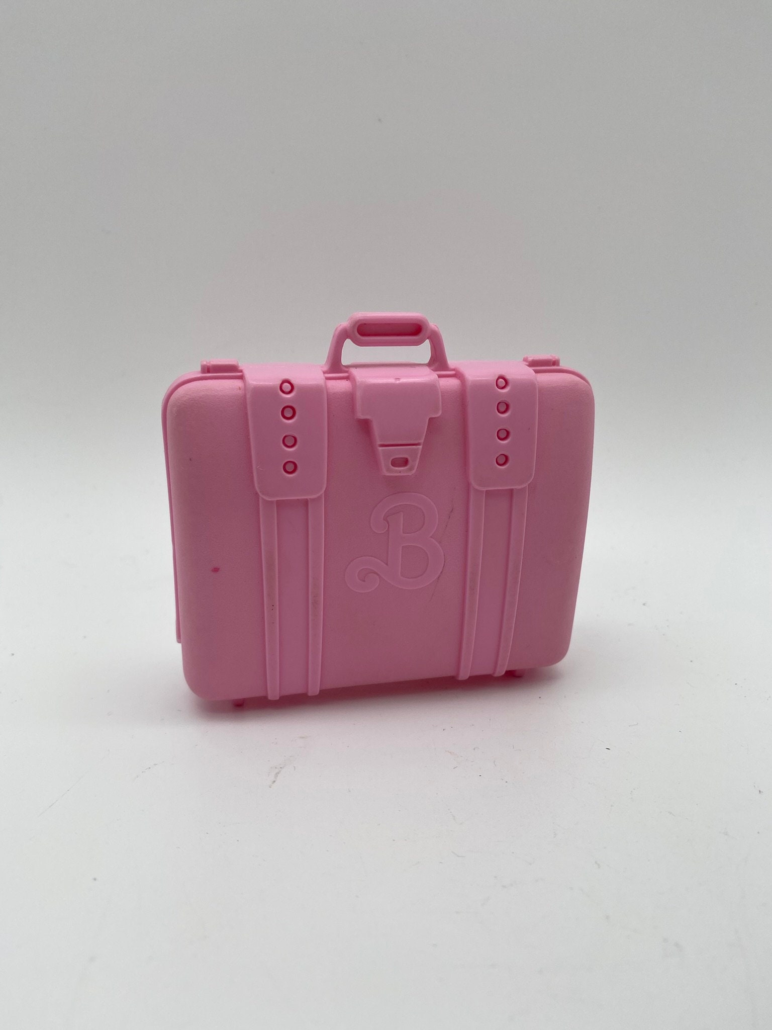 Pink Barbie Suitcase Vintage Barbie Accesory by Mattel 1989 Made by Arco Thailand Etsy