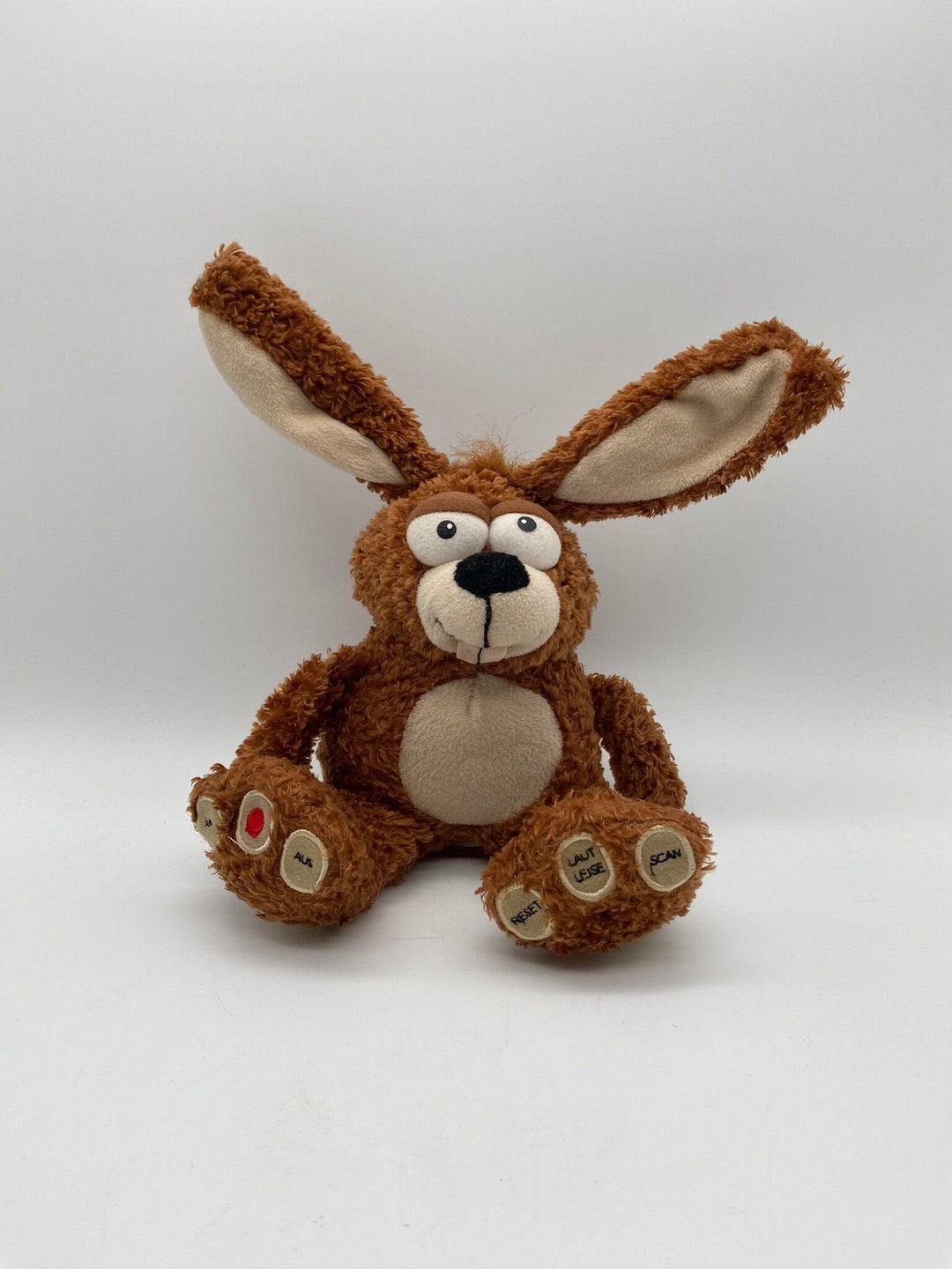 Mcdonald's Radio Rabbit Hop From 2004 Rare and Vintage Plush Bunny With ...