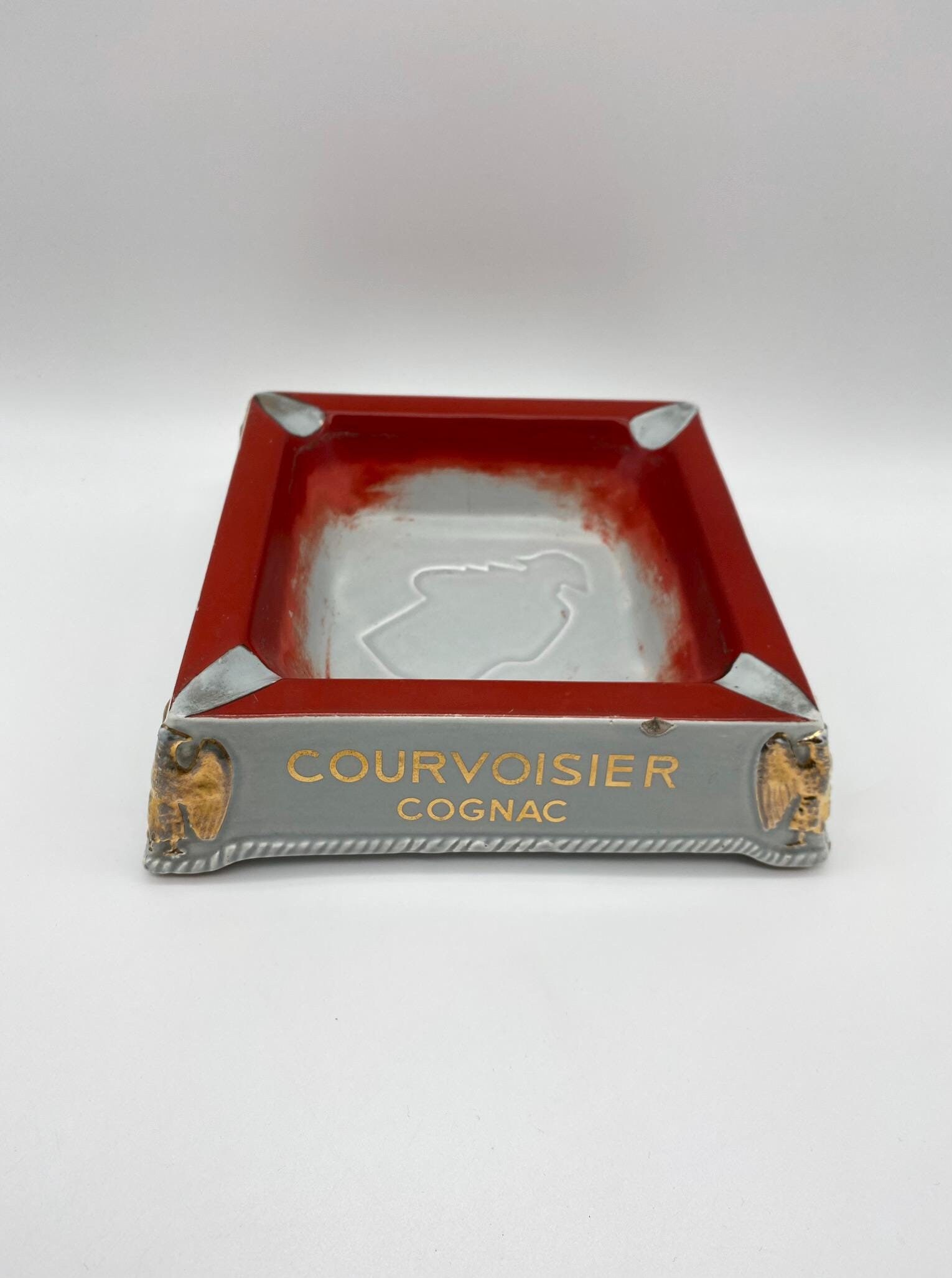 COURVOISIER 陶器製灰皿 四角形 COURVOISIER 陶器製灰皿 四角形 【公式通販】