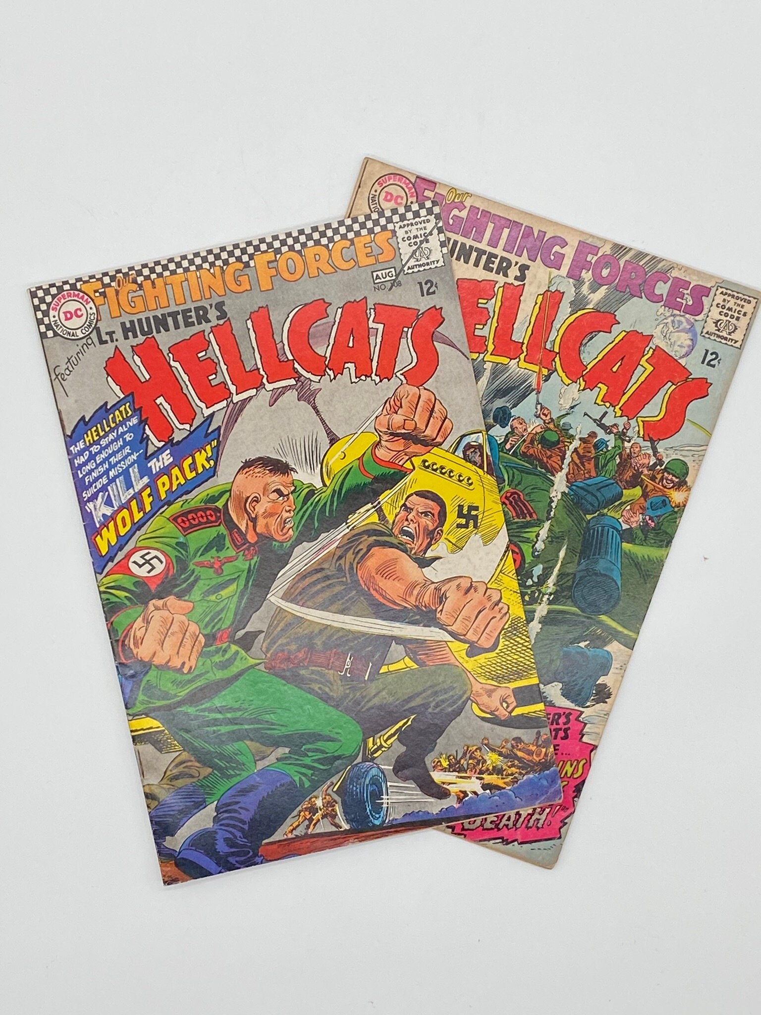 Vintage Comic Book, Lighting Forces Hellcats, No. 108 