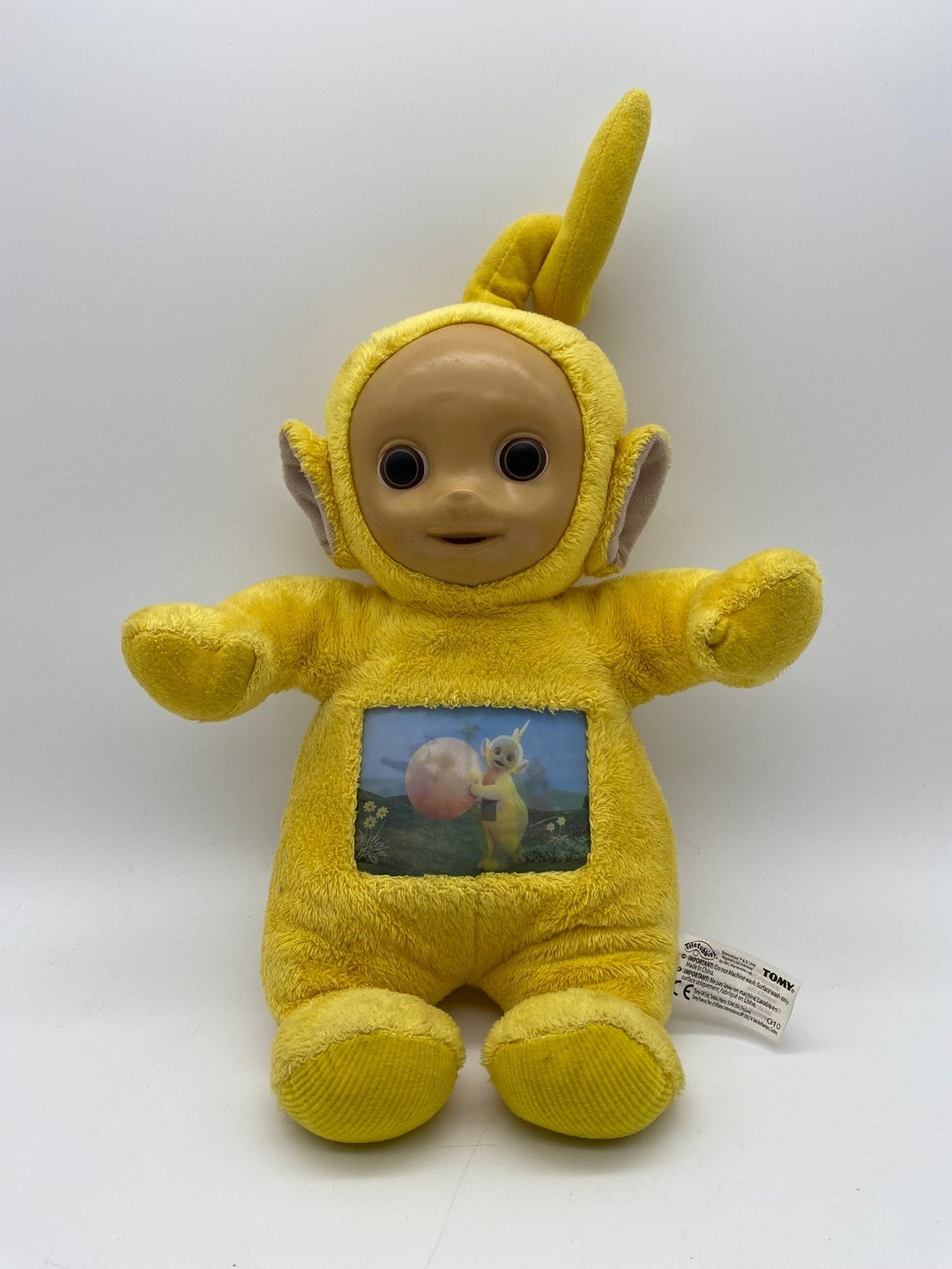 Teletubbies Lala Plush From 1996 by TOMY Vintage Teletubbie Plush ...