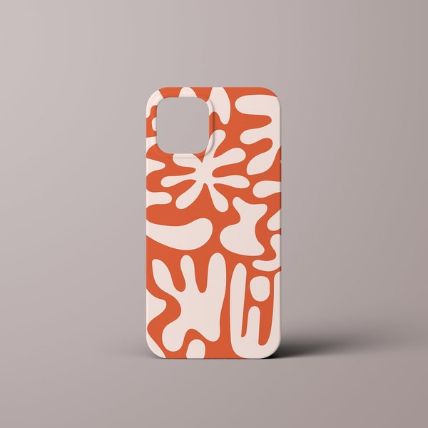 Cool Boho Matisse iPhone Case for for iPhone 14 Pro Max 13 Pro Max 12 Pro Max Shockproof, Designer Inspired