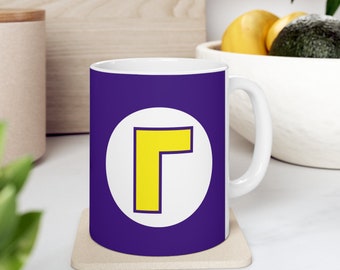 Waluigi Accent Coffee Mug 11oz