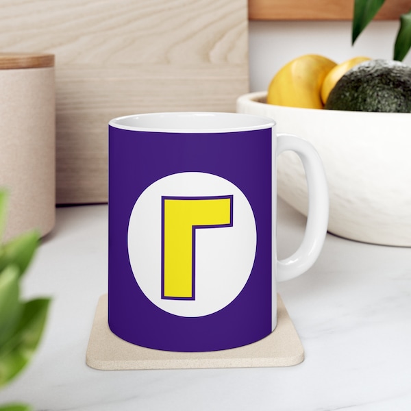 Waluigi Accent Coffee Mug 11oz