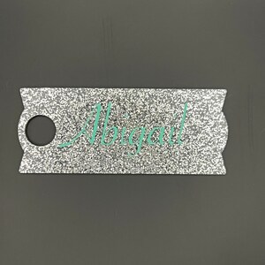 Personalized Name Plate for 40oz Tumbler Lid | Custom Name Tag for Stanley Cup | Tumbler Accessories | Name Plate Gift