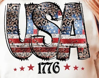 USA 1776 Png, Fourth Of July Png, USA PNG, America png, Patriotic Flag Png, Independence Day Png, Sublimation Designs