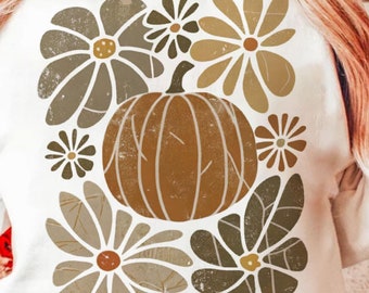 Boho Pumpkins Fall PNG Leopard Pumpkin Boho Fall Shirt Png Fall Pumpkin Season Boho png Trendy Fall Thanksgiving Autumn vibes Png