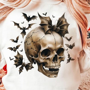 Halloween Skull Bow png, Coquette Bow Halloween png, Halloween png, Skeleton png, Spooky Season png, Coquette png, Sublimação png designs