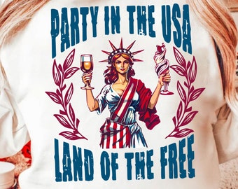 Fiesta en los EE.UU. Png, 4 de julio png, Estatua de la Libertad png, América png, Día de la Independencia png, png Patriótico, Diseño png de Camisa de Sublimación