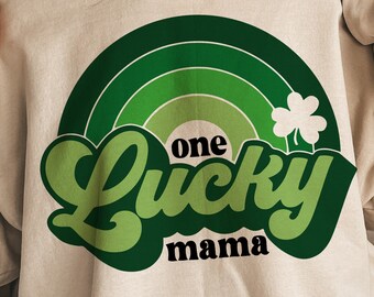Eine glückliche Mama SVG, St. Patricks Day SVG, Kleeblatt dafür, St. Paddys Day Shirt, St. Patricks Day Shirt, St. Patricks Day Shirt