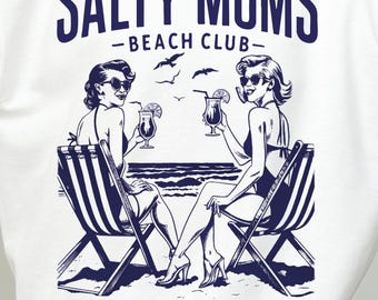 The Beach Club Shirt Png, Trendy Summer Png, Aesthetic Beach Shirt Design, Retro Beach Girl Png, Funny Sarcastic Mom Design, Mother's Day