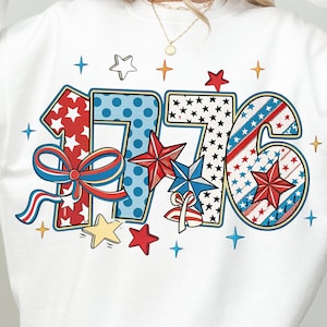 1776 Coquette Png, America Brushstroke Png, Retro USA Png, 4th of July Png, Preppy Memorial Day PNG, America Coquette png, Vintage America