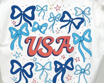 Retro USA Coquette Png, Trendy America Png, 4 lipca Png, Dzień Pamięci PNG, Dziewczęcy USA Png, Dzień Niepodległości png, Ameryka Coquette png