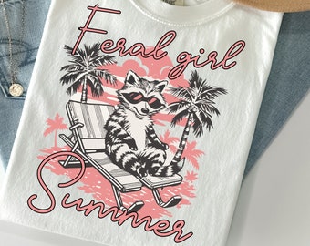 Ragazza selvaggia Estate png, png selvaggia, Disegni png estivi, Png divertente, Png divertente estate, ragazza estiva png, procione png, Procione divertente png