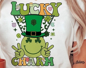 Lucky charm PNG SVG, Lucky Charm Png, St Patrick's Day Png, Clover Png, Lucky Shamrock Png, Png Sublimation Designs, Digital Download
