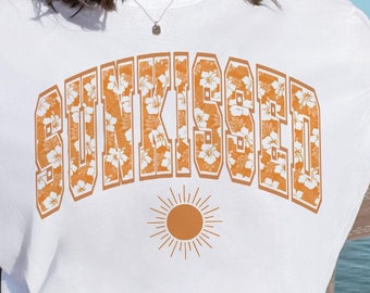Sunkissed PNG, Summer PNG, Beach Life, Summer Shirt Designs, Retro png, Summer png, Summer Sublimation, png for sublimation