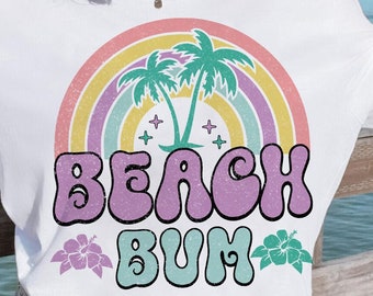 Beach Bum PNG, Summer Vibes png, Beach Vibes png, Vacation png, Beach Please png, Vacay Mode png, Summer Vacation png, Beach Shirt png