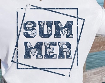 Retro Floral Summer Png, Summer Png, Retro Summer png, Summer Sublimation, Floral png, Png Sublimation, Digital Download