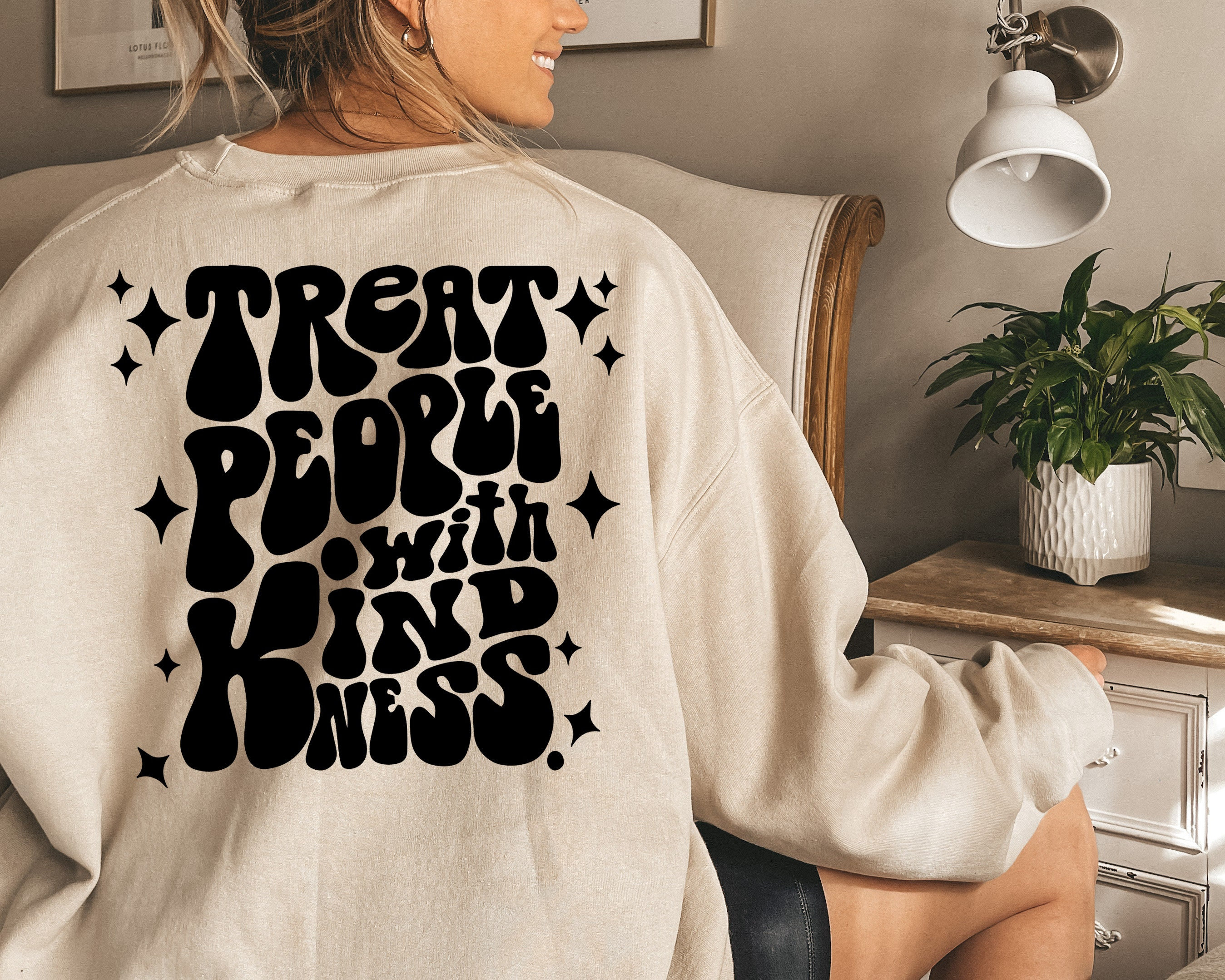 Treat People with Kindness Sticker – Jenn & Co.