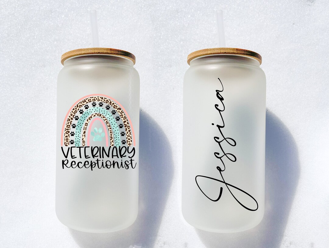 Veterinary Receptionist Gift, Veterinary Receptionist Cup, Veterinary