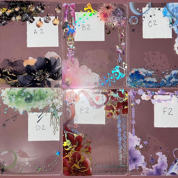 Fantasy Decorated Toploader for Kpop Photocards